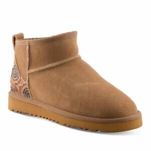 NEW SPRING STEP SHOES women's brandai ankle boot in beige multi suede